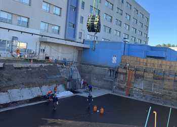 Inicio Impermeabilización bunkers de radiología - Clínica Andes Salud Concepción